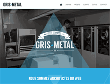 Tablet Screenshot of gris-metal.com